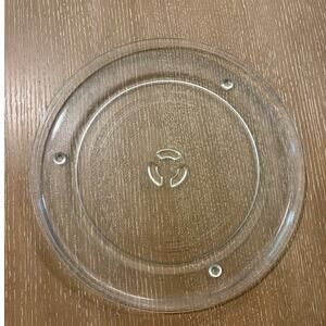Microwave Oven Glass Plate Tray A08402 4036151 13 1/4" Round 13.6 Dish Plate